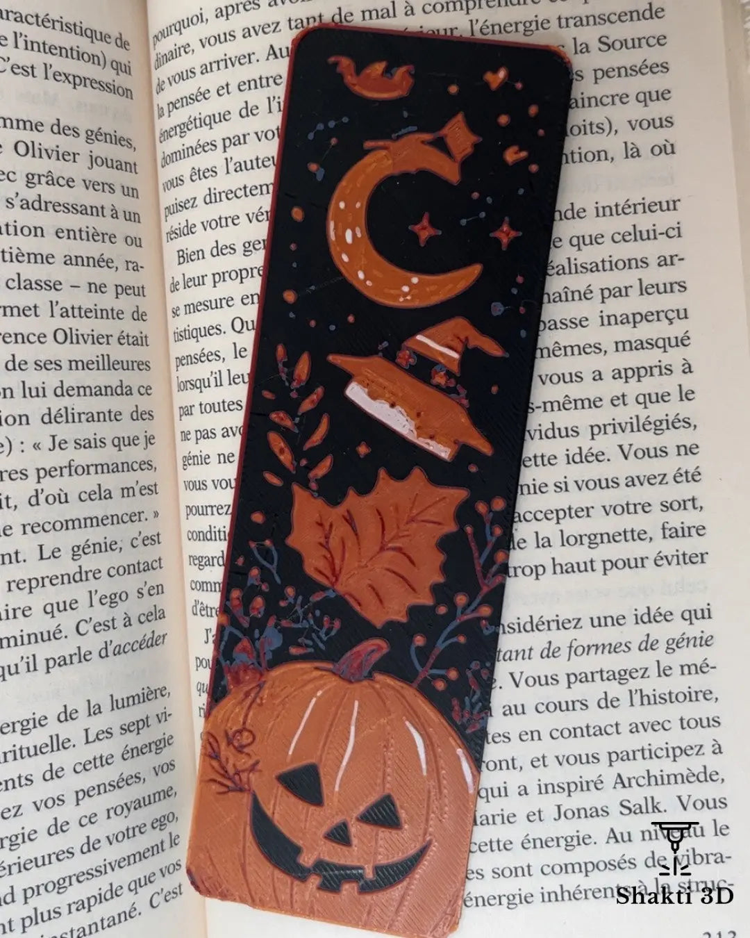 Marque-pages d'halloween SHAKTI 3D