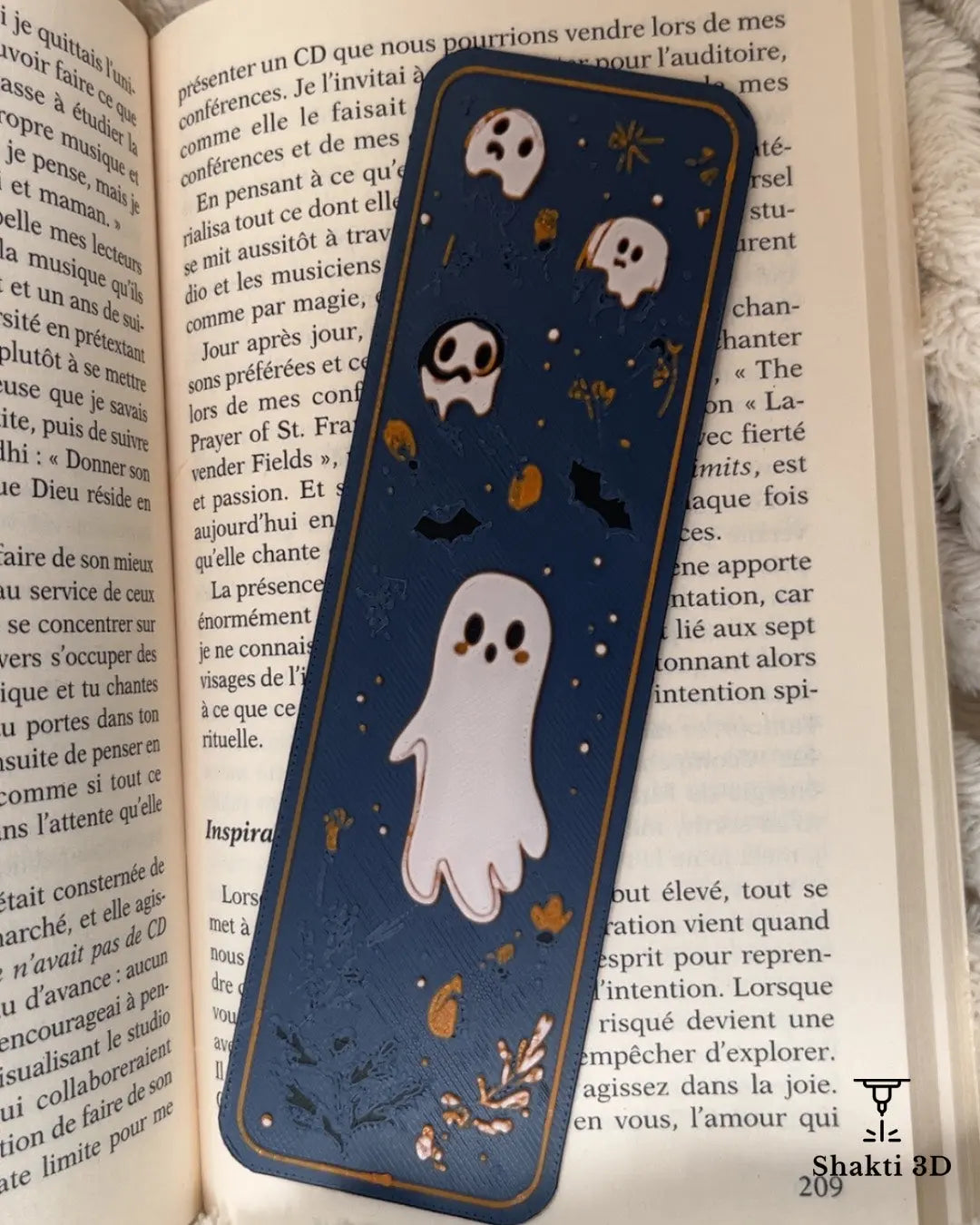 Marque-pages d'halloween SHAKTI 3D