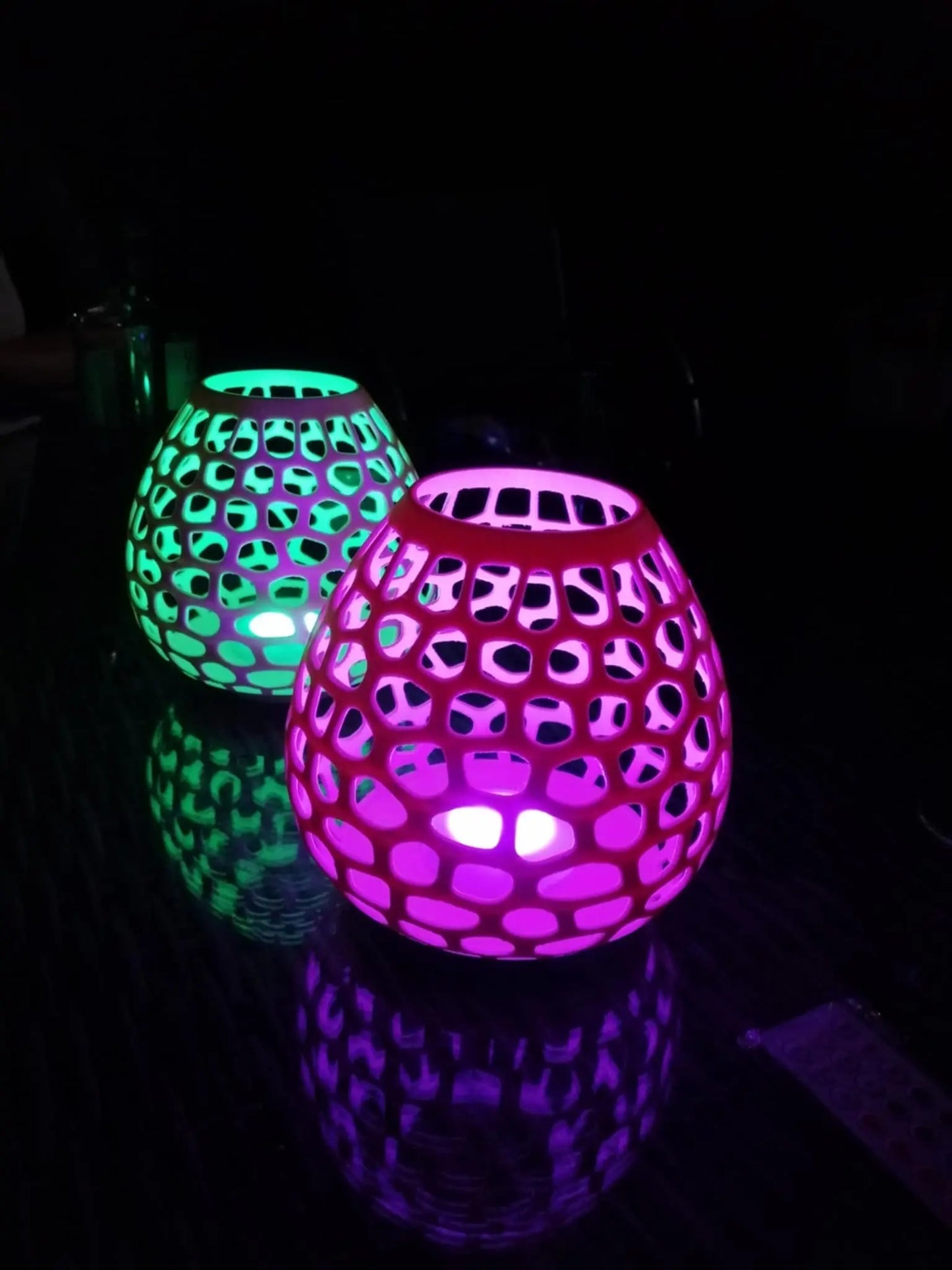 Lampe perforée SHAKTI 3D
