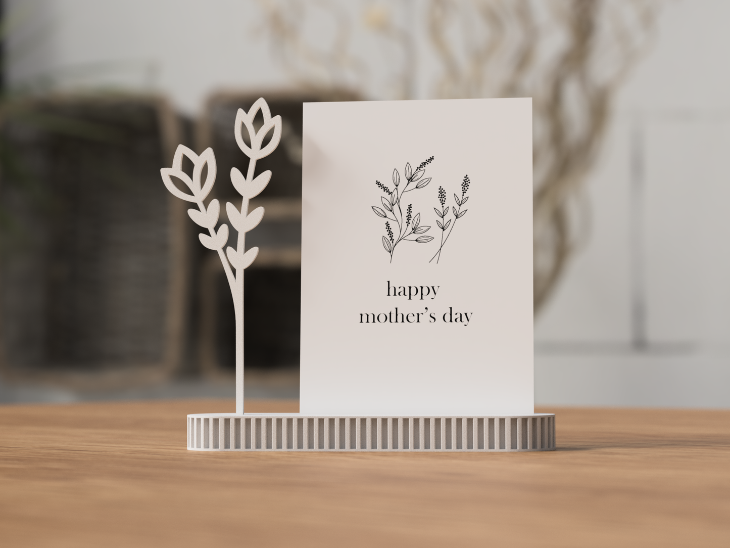 Porte-Photo Fête des Mères Personnalisable – Cadeau Unique et Élégant en Impression 3D SHAKTI 3D