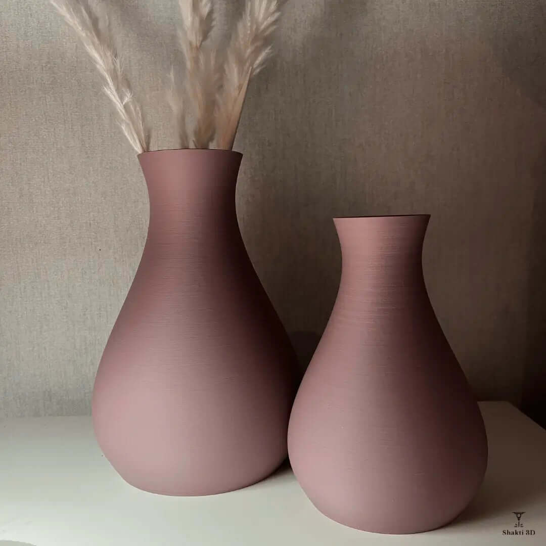 Collection de vases modernes au design épuré et tendance. Des pièces uniques en 3D, parfaites pour sublimer une décoration contemporaine avec élégance et minimalisme.