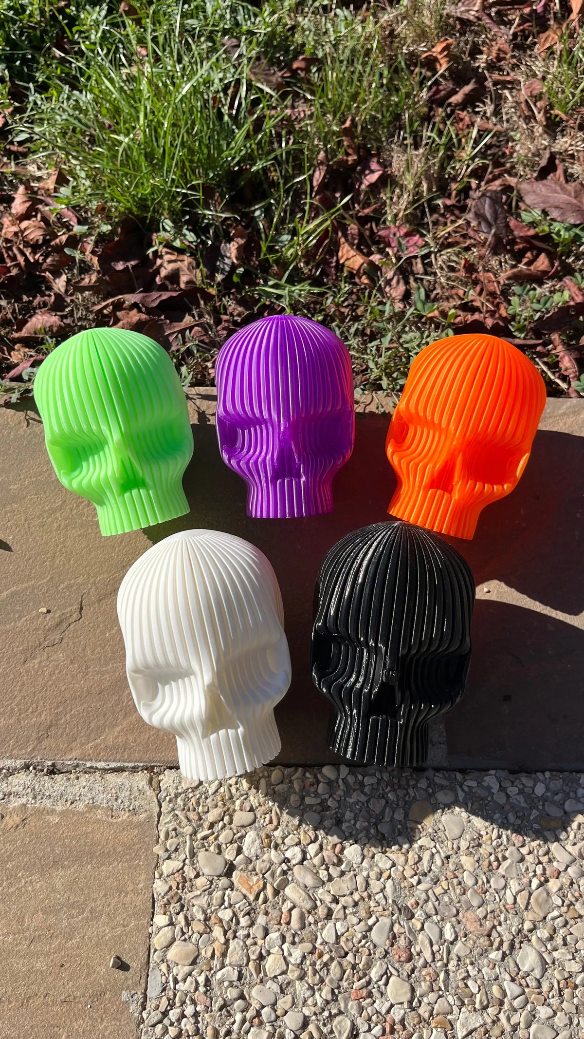 Tête de mort halloween