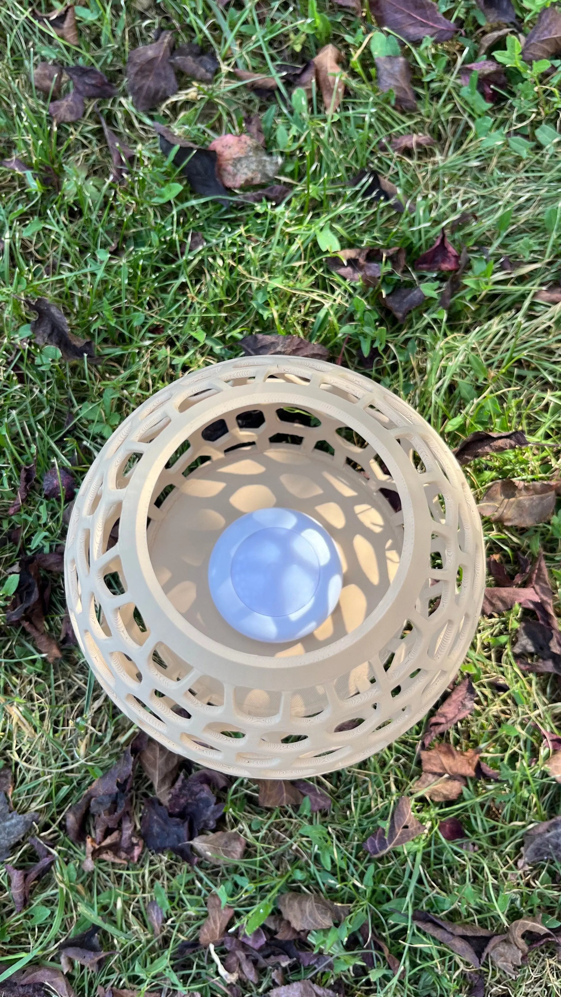 Lampe perforée SHAKTI 3D