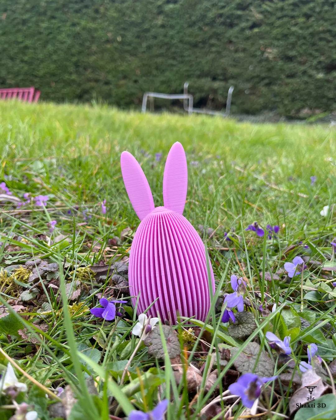 🥚🐰 Œuf Lapin de Pâques SHAKTI 3D