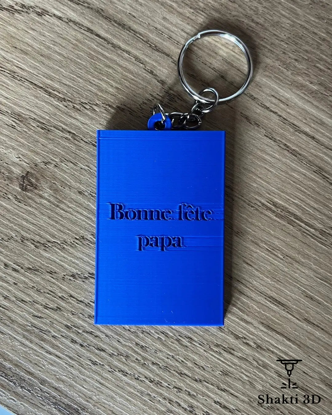 Porte-clés personnalisé avec photo SHAKTI 3D