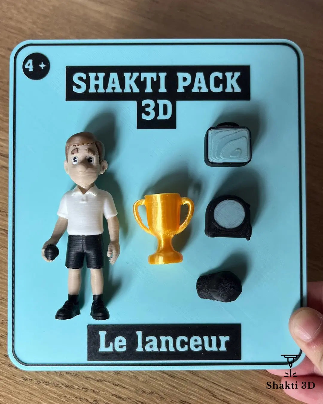 Starter pack personnalisable - Solo SHAKTI 3D