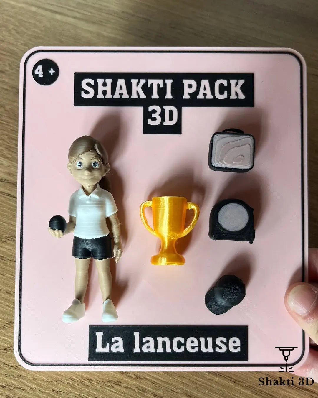 Starter pack personnalisable - Solo SHAKTI 3D