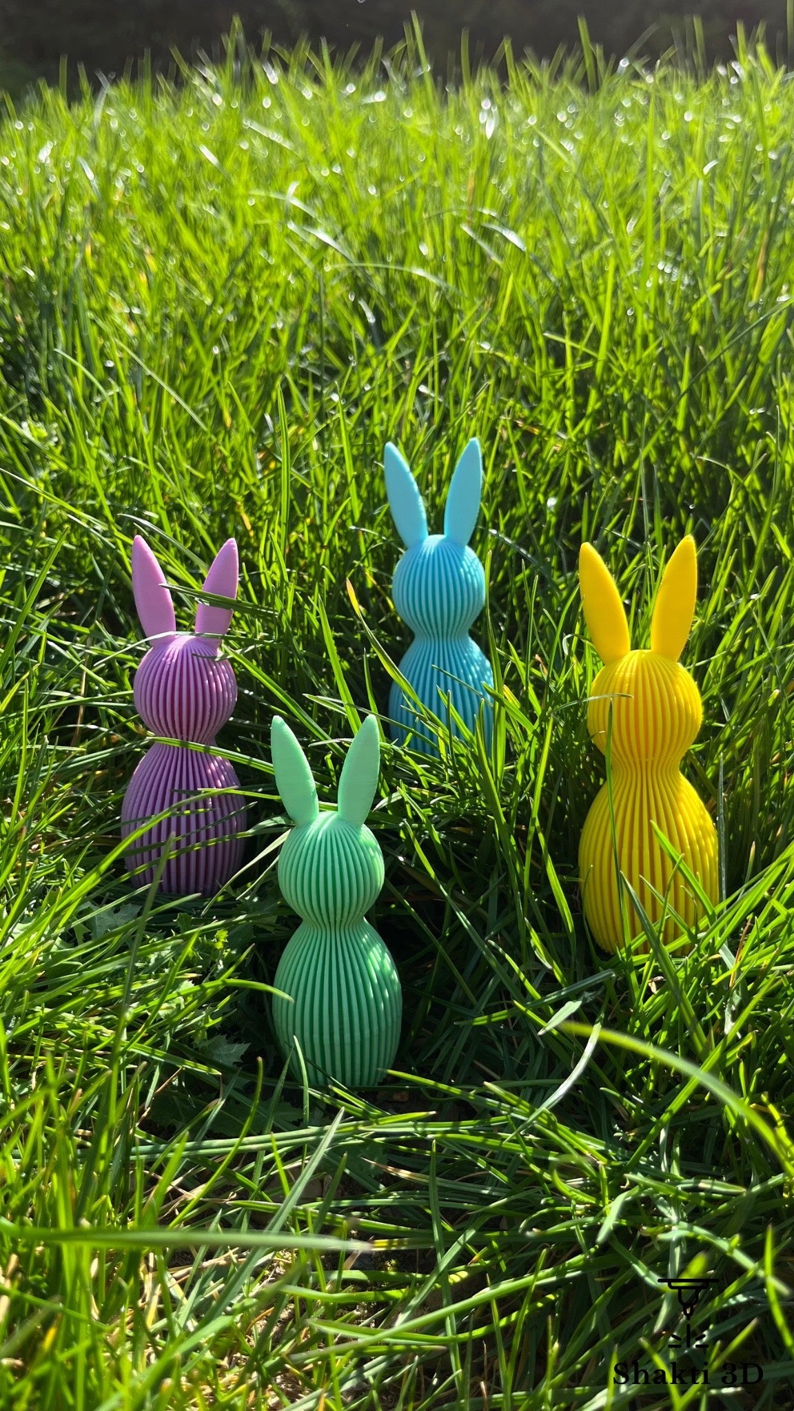 Lapin de Pâques - 10cm 🐰✨ SHAKTI 3D