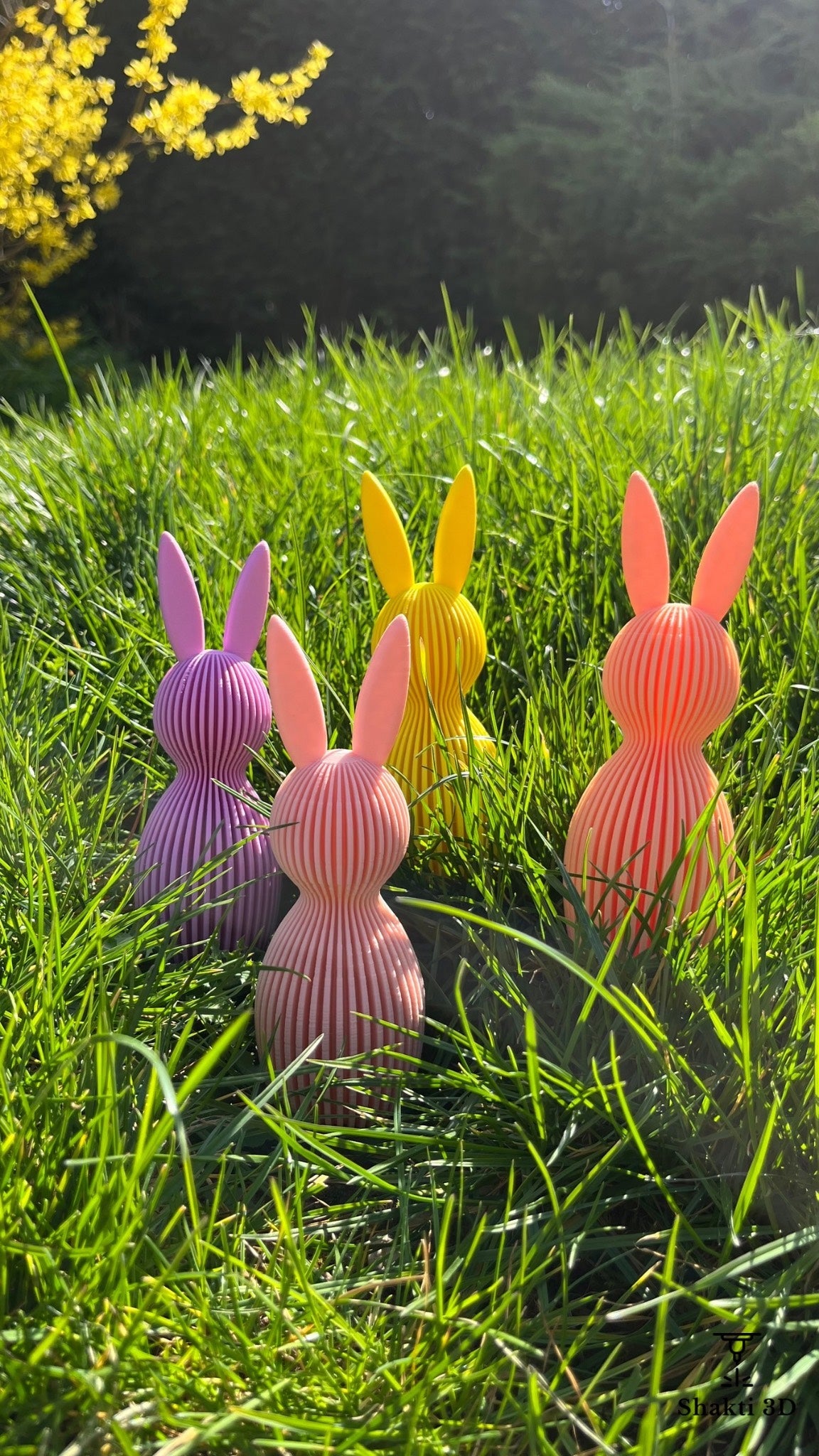 Lapin de Pâques - 15cm 🐰✨ SHAKTI 3D