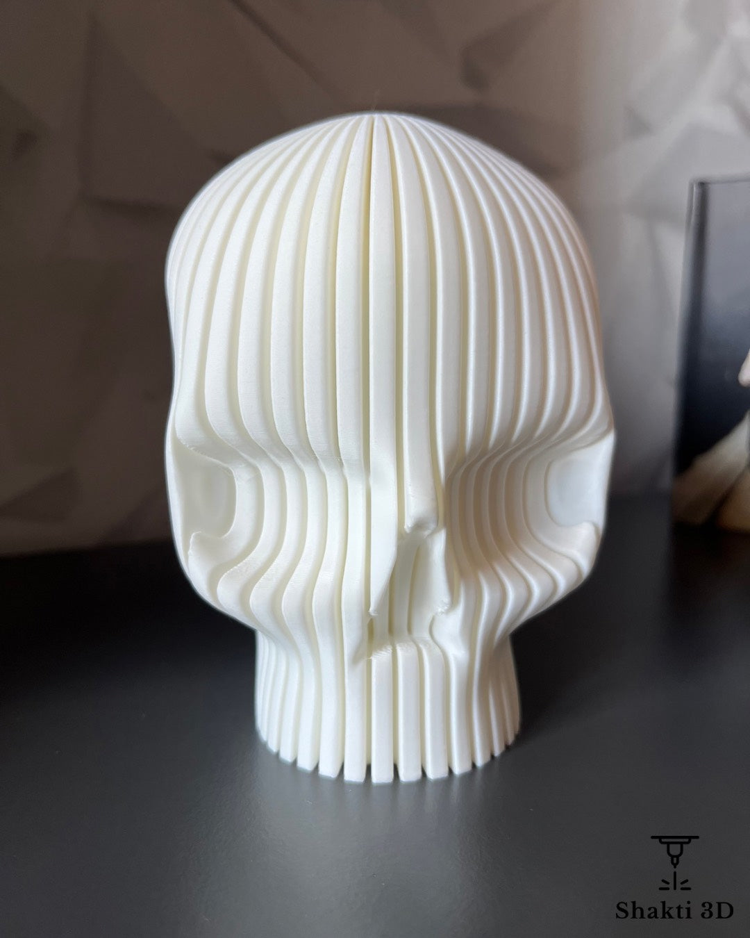 Tête de mort halloween SHAKTI 3D