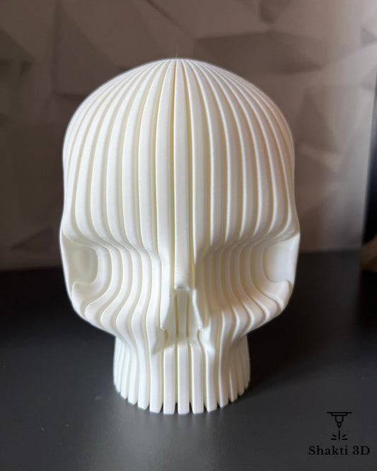 Tête de mort halloween SHAKTI 3D