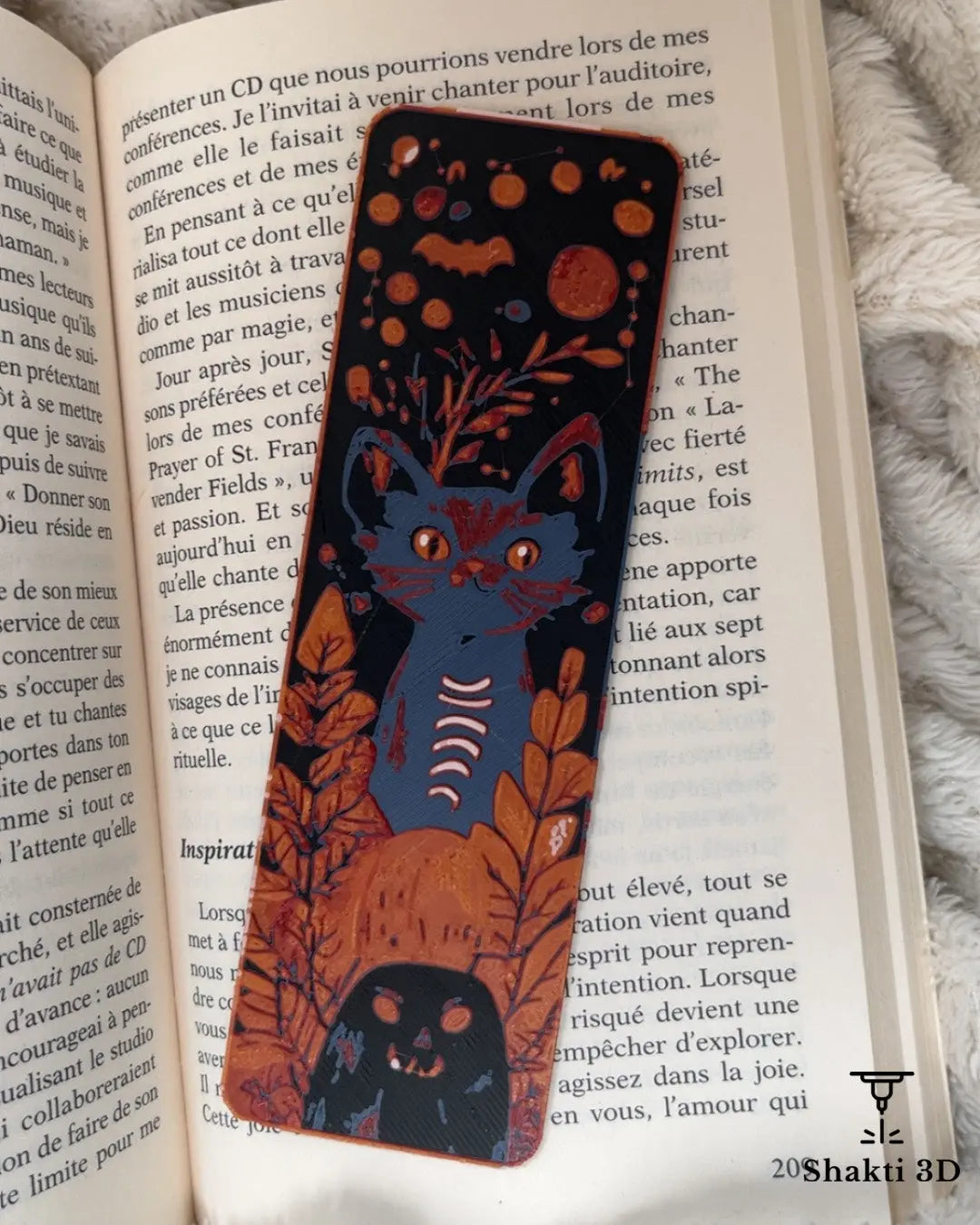 Marque-pages d'halloween SHAKTI 3D