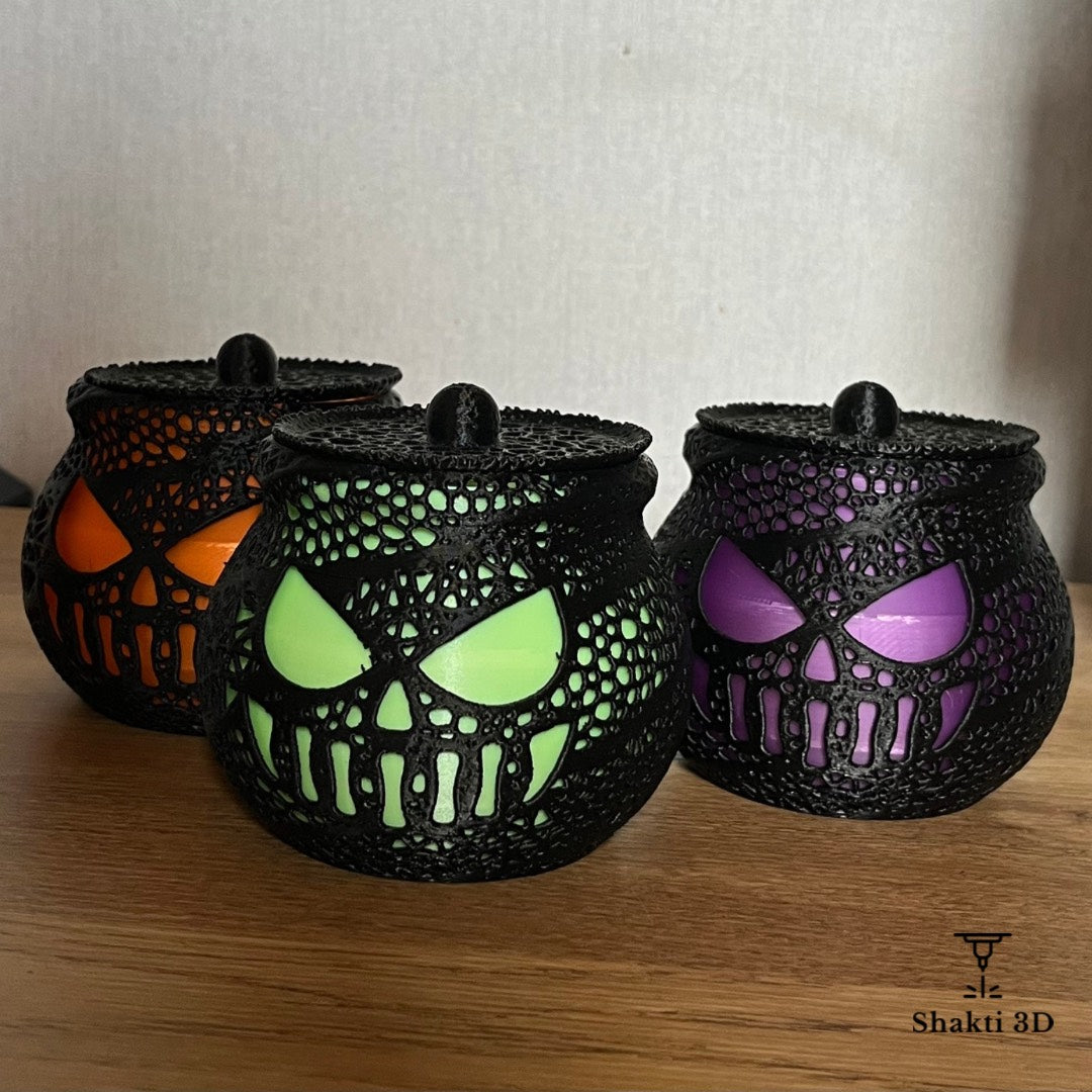 Petit chaudron d'halloween SHAKTI 3D