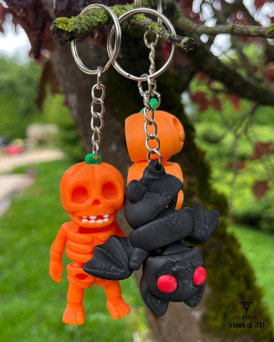 Porte-clés d’Halloween articulés SHAKTI 3D