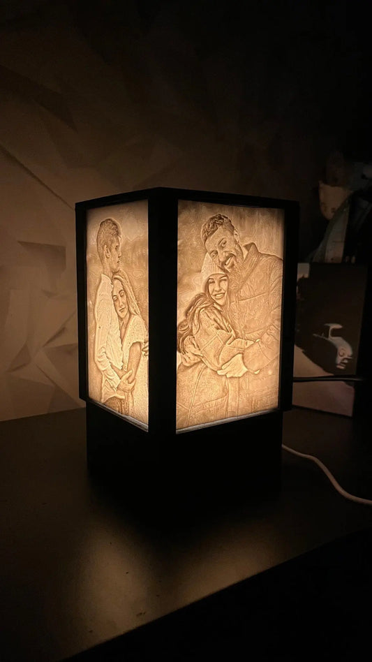 Lampe personnalisable en lithophanie SHAKTI 3D