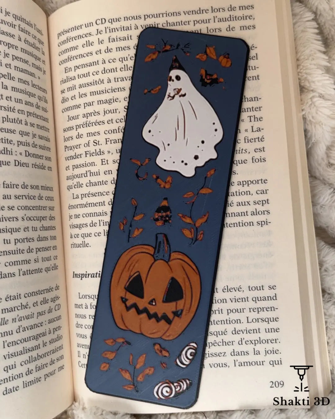 Marque-pages d'halloween SHAKTI 3D